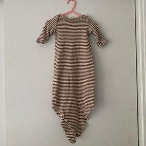 Kate Quinn Striped Tie Sleep Sack Size 0-3 Months